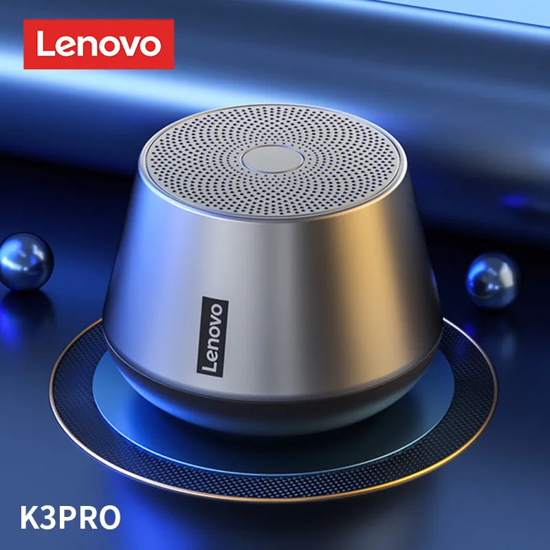 Lenovo K3 Pro Bluetooth V5.0 Speaker – Portable Wireless Stereo Sound