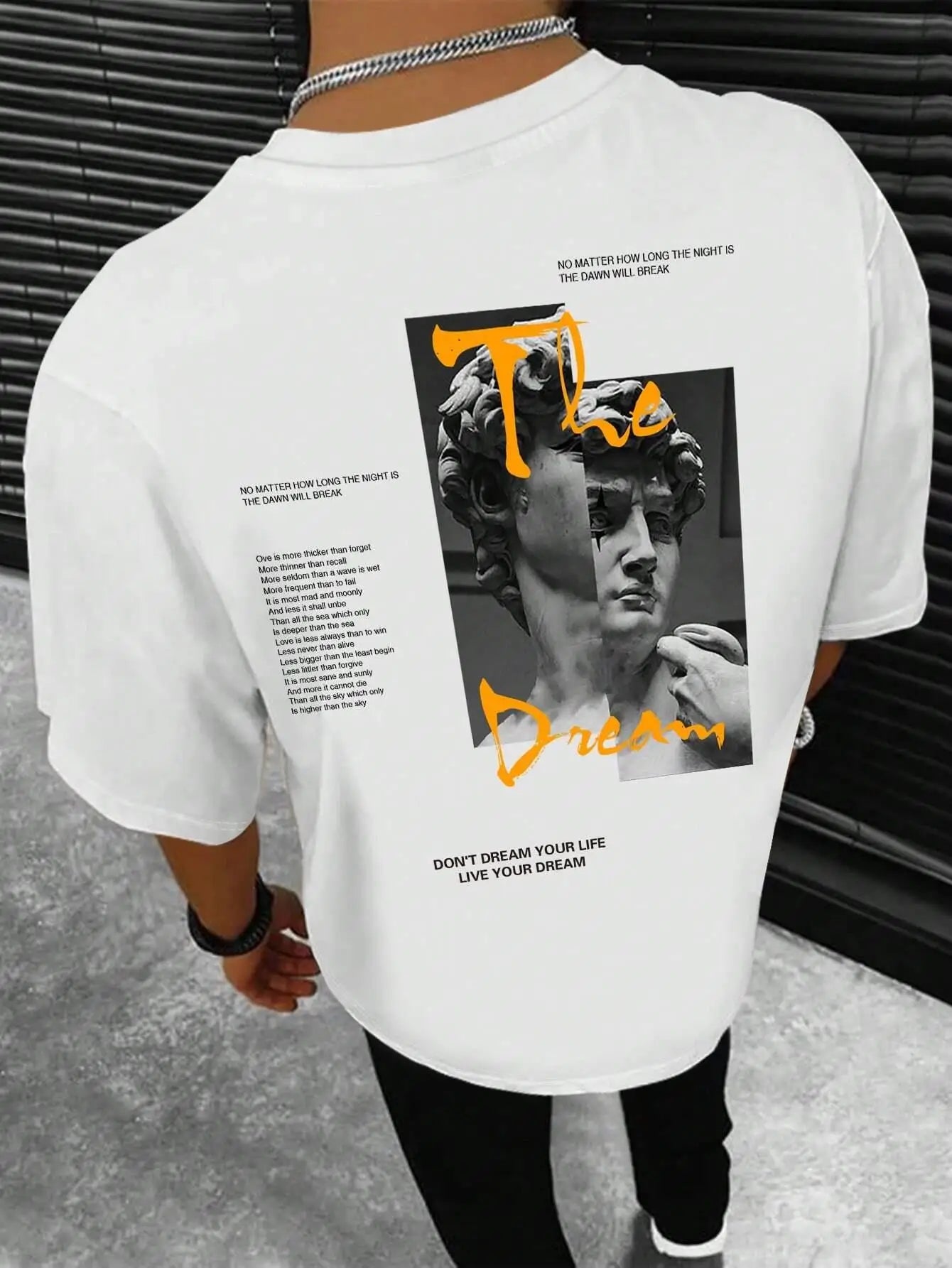 🔥 "Don't Dream Your Life, Live Your Dream" Men’s Summer T-Shirt – Bold Style Meets All-Day Comfort
