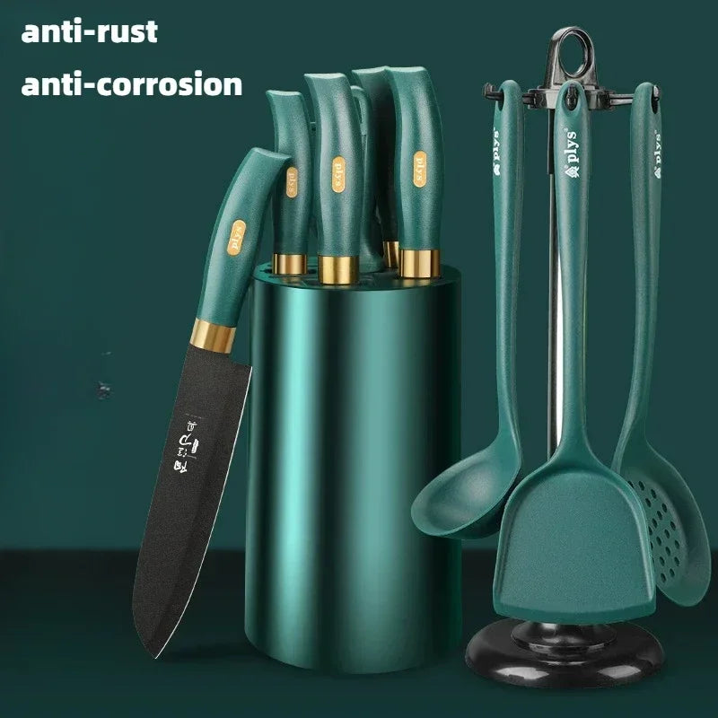 Durable Kitchen Knife Set – Wear-Resistant Chef & Meat Cutting Knives for Home Use
