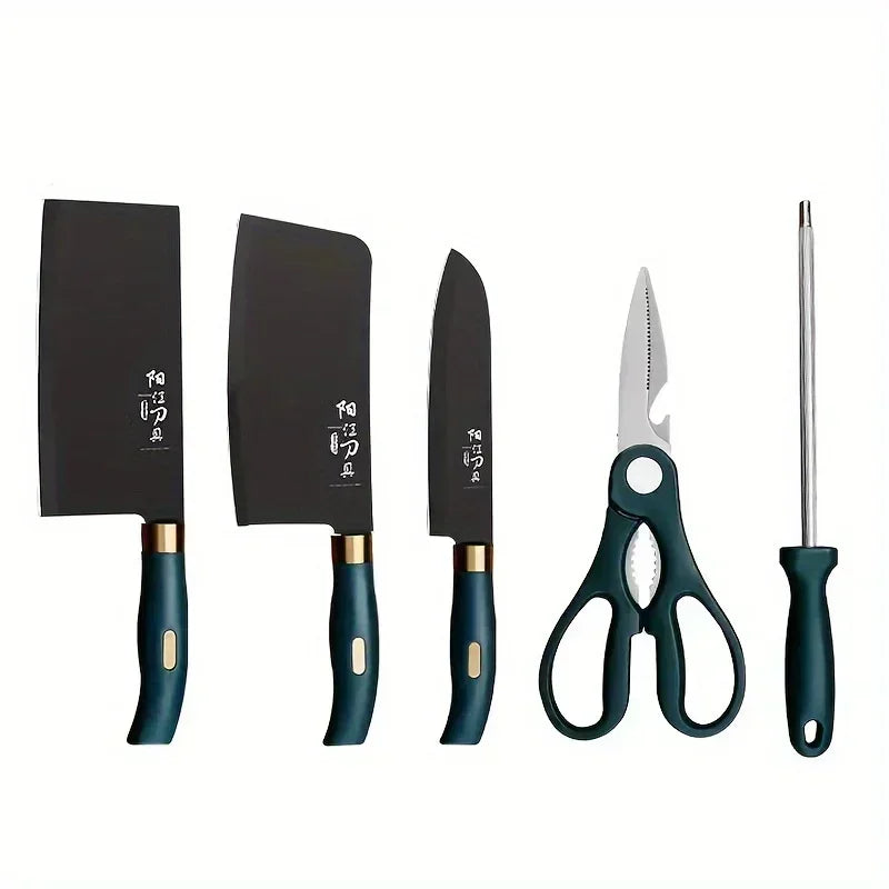 Durable Kitchen Knife Set – Wear-Resistant Chef & Meat Cutting Knives for Home Use