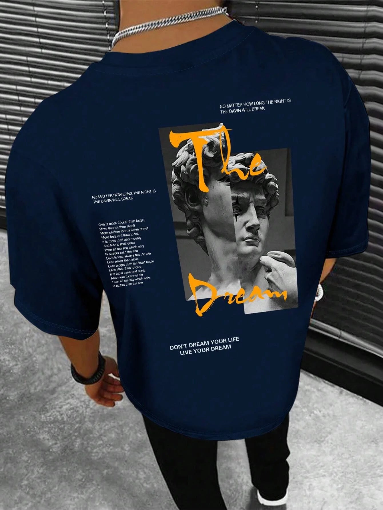 🔥 "Don't Dream Your Life, Live Your Dream" Men’s Summer T-Shirt – Bold Style Meets All-Day Comfort