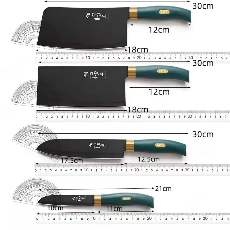 Durable Kitchen Knife Set – Wear-Resistant Chef & Meat Cutting Knives for Home Use