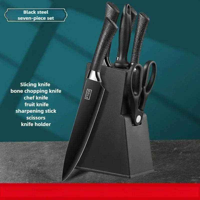 Durable Kitchen Knife Set – Wear-Resistant Chef & Meat Cutting Knives for Home Use