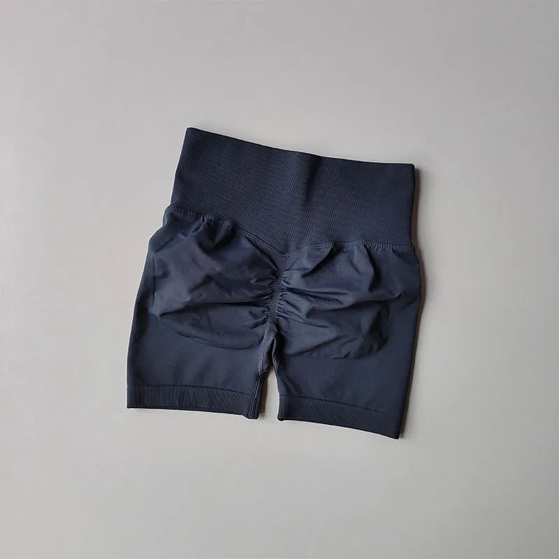 Peach Hip Lifting Sports Shorts for Women, High Waist Slimming and Speed Drying Running Shorts