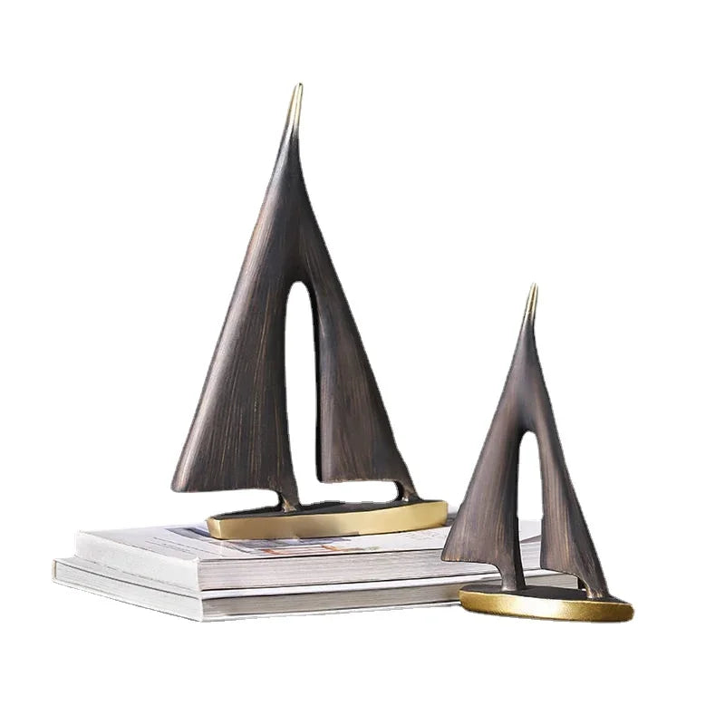 Smooth Sailing Sailboat Resin Ornament –  Home Decor for Living Room, Bedroom & Desktop Display