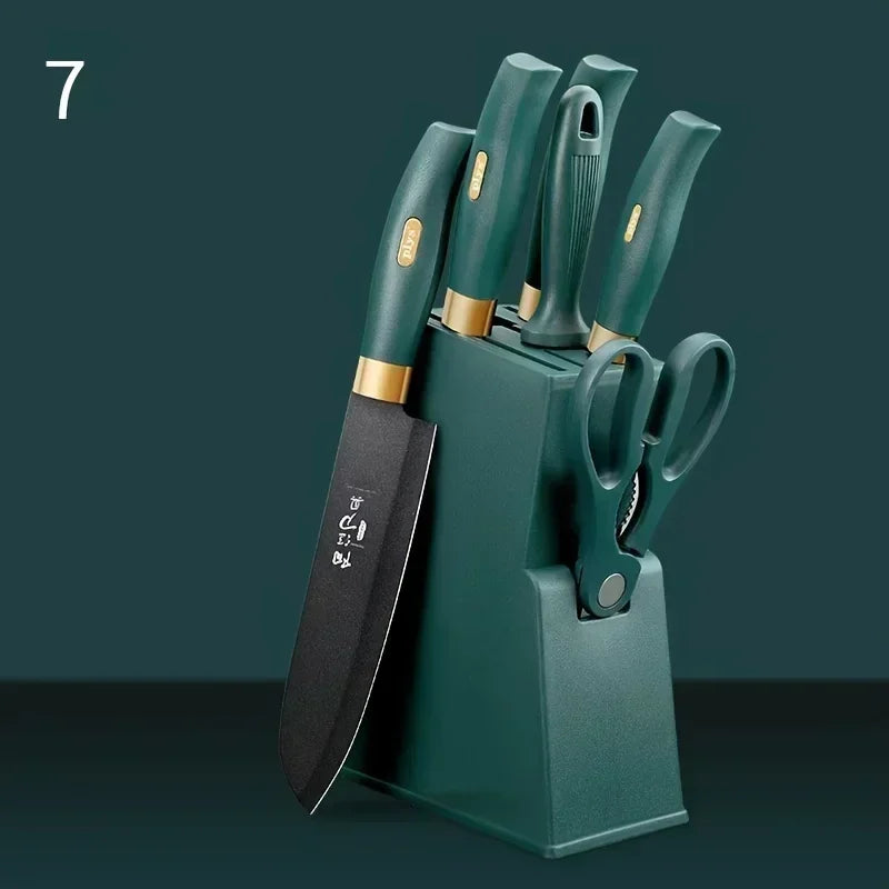 Durable Kitchen Knife Set – Wear-Resistant Chef & Meat Cutting Knives for Home Use
