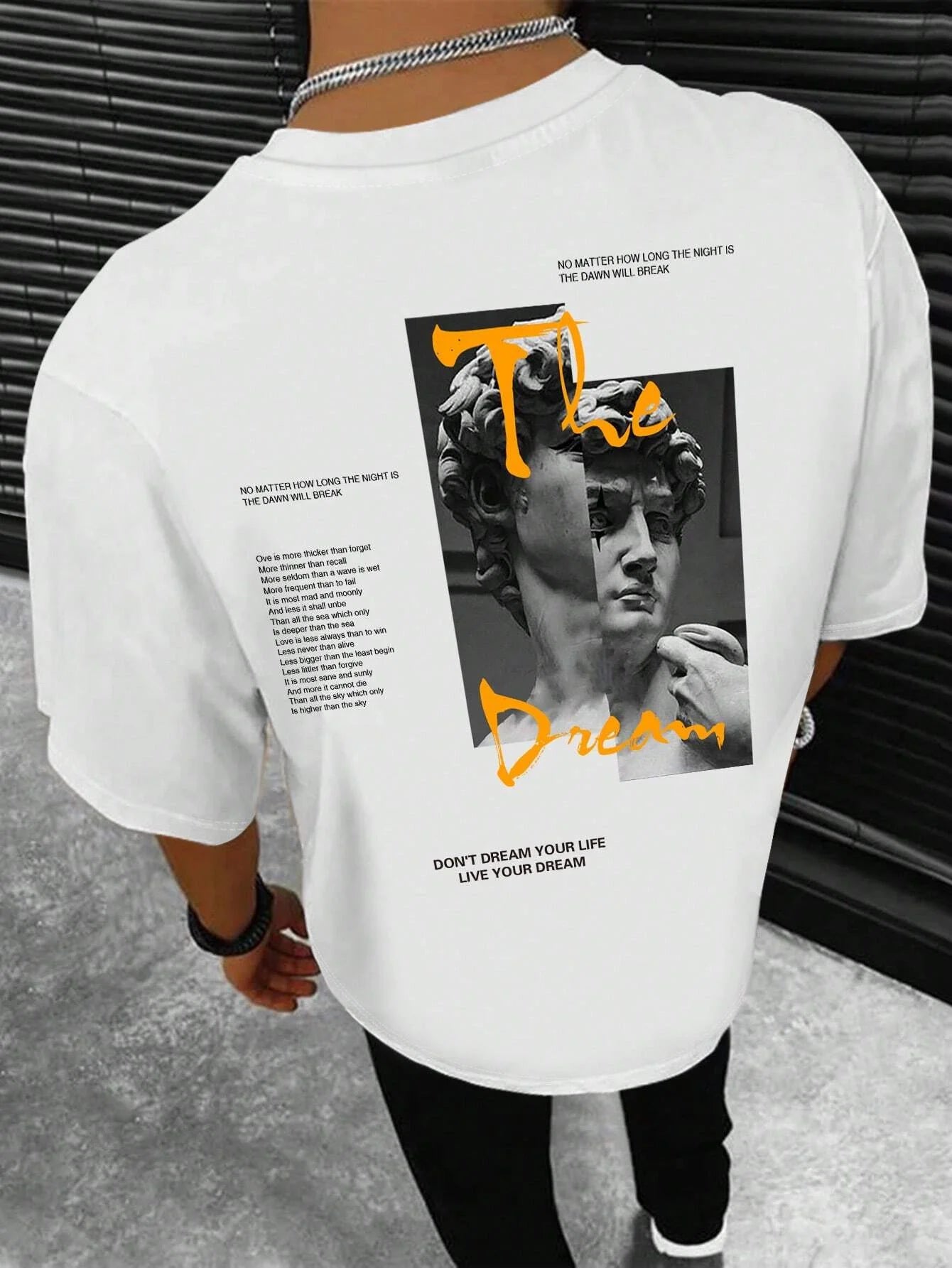 🔥 "Don't Dream Your Life, Live Your Dream" Men’s Summer T-Shirt – Bold Style Meets All-Day Comfort