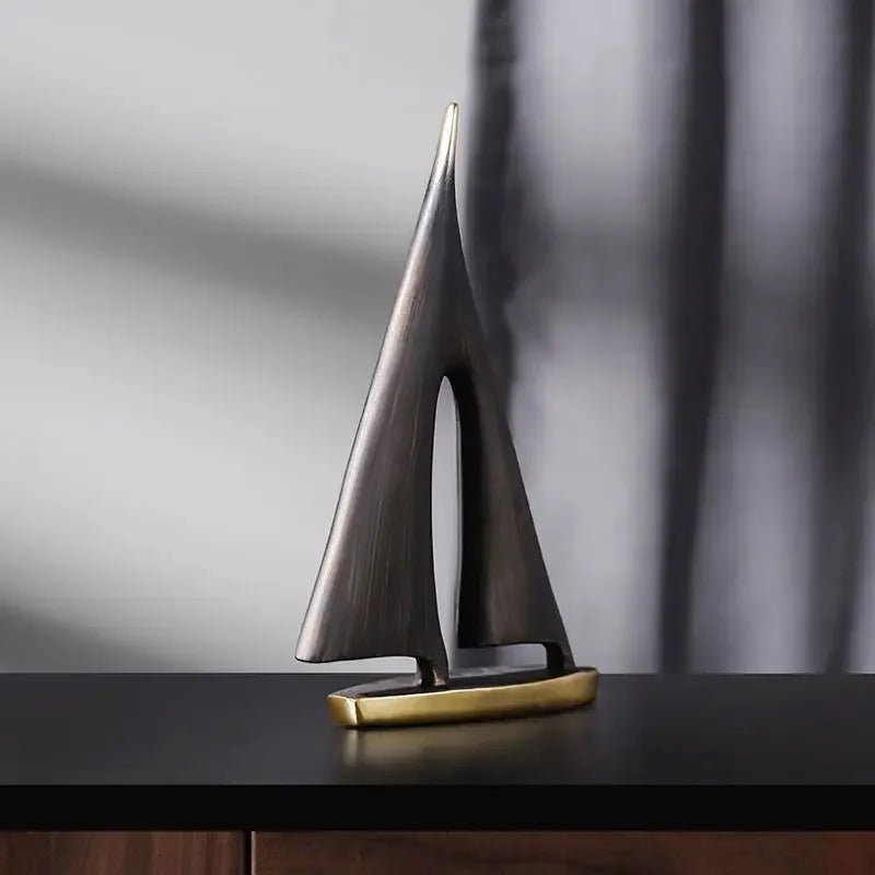 Smooth Sailing Sailboat Resin Ornament –  Home Decor for Living Room, Bedroom & Desktop Display