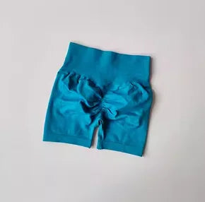 Peach Hip Lifting Sports Shorts for Women, High Waist Slimming and Speed Drying Running Shorts