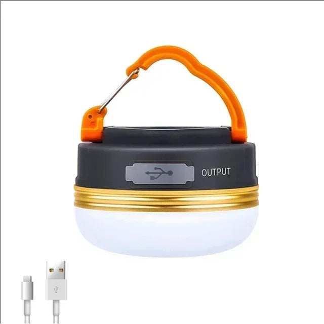 Rechargeable LED Camping Lantern – Folding Floodlight with 3 Light Modes for Outdoor Adventures