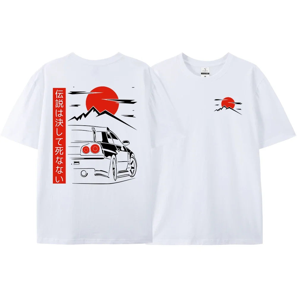 GTR Racing Women's  Streetwear Tee Japanese Style