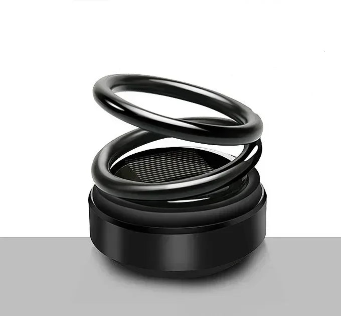 Solar Rotating Car Air Freshener – Magnetic Auto Perfume Diffuser