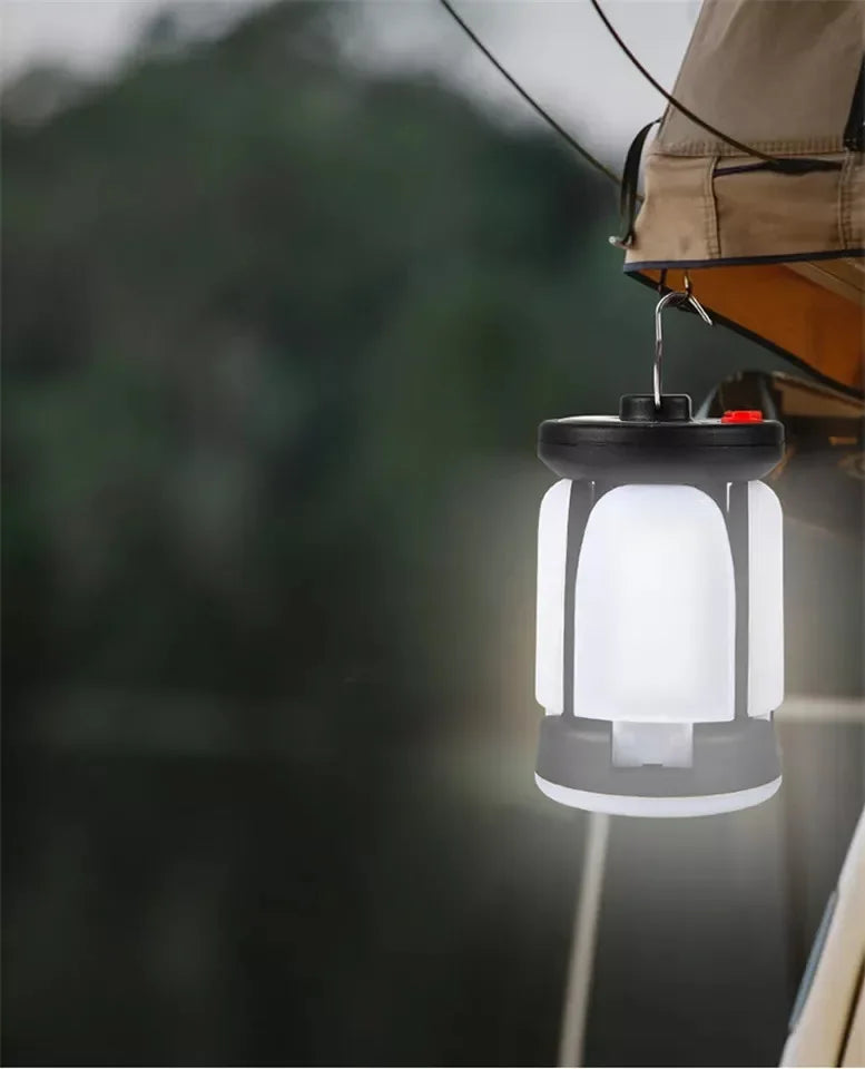 Rechargeable LED Camping Lantern – Folding Floodlight with 3 Light Modes for Outdoor Adventures
