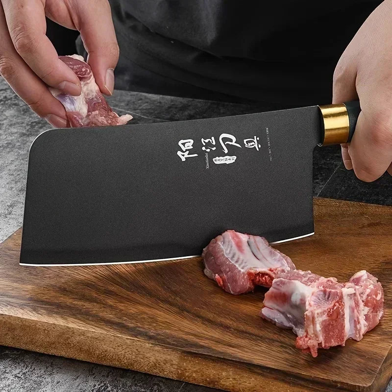 Durable Kitchen Knife Set – Wear-Resistant Chef & Meat Cutting Knives for Home Use