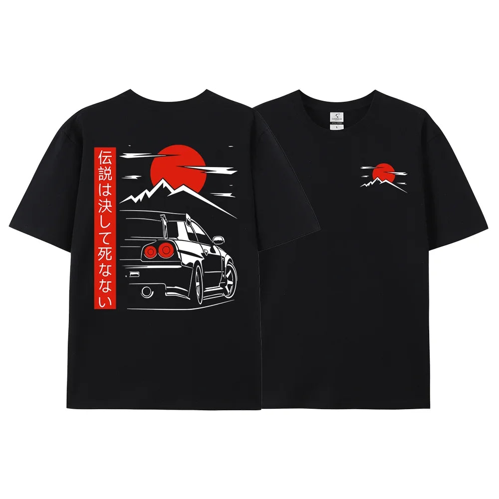 GTR Racing Women's  Streetwear Tee Japanese Style