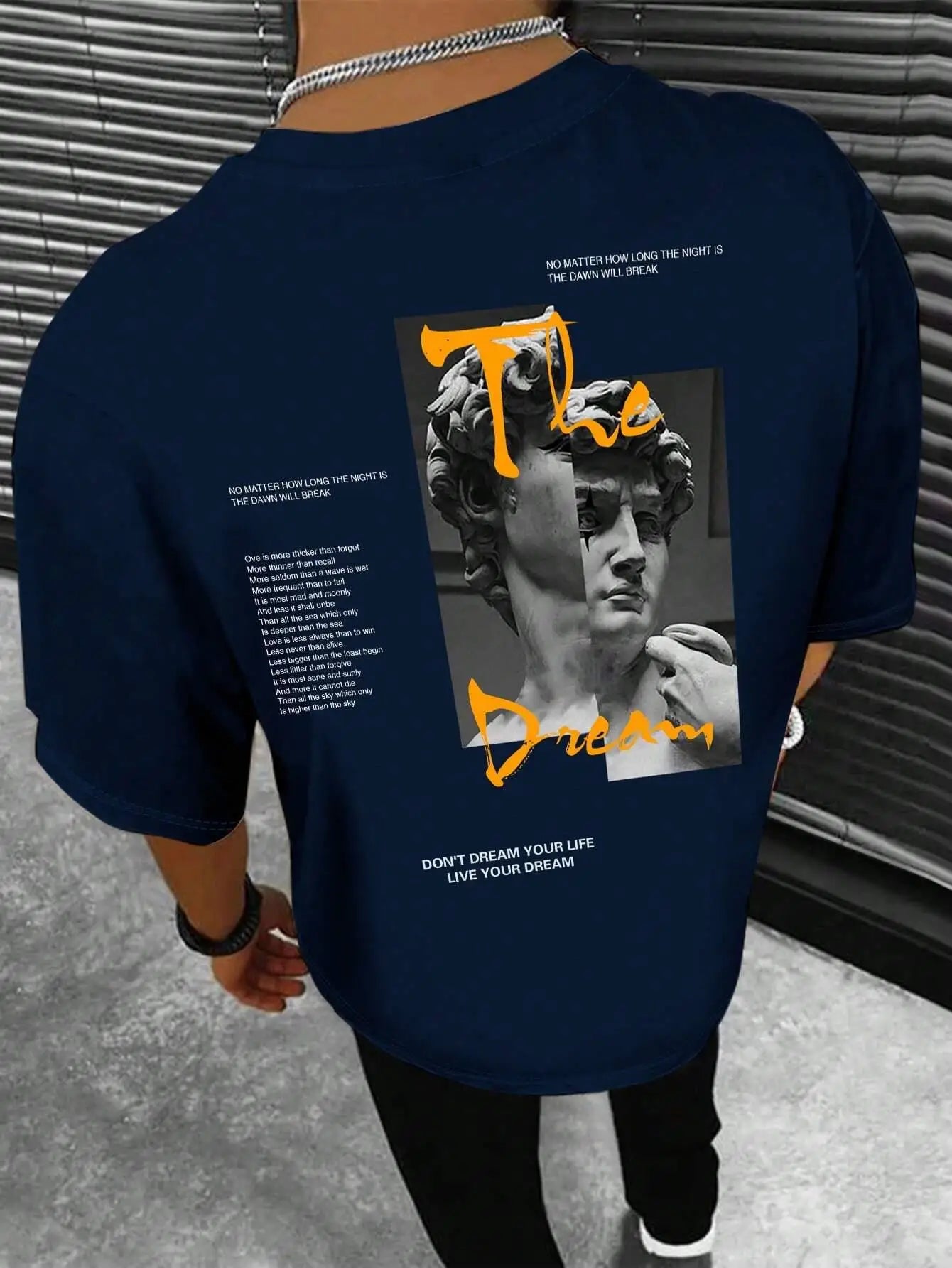 🔥 "Don't Dream Your Life, Live Your Dream" Men’s Summer T-Shirt – Bold Style Meets All-Day Comfort
