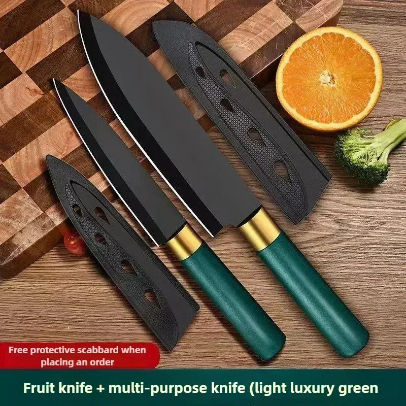 Durable Kitchen Knife Set – Wear-Resistant Chef & Meat Cutting Knives for Home Use